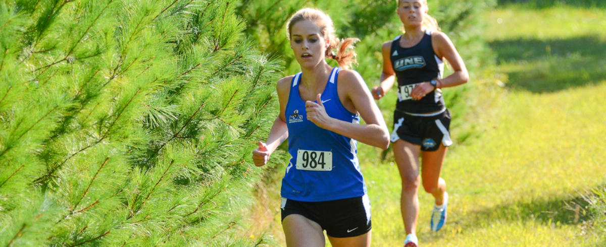 Dostie Shatters Program Record, Monks Finish 3rd at Rivier