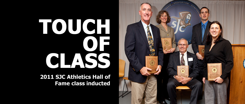 2011 SJC Athletics Hall of Fame Class Inducted