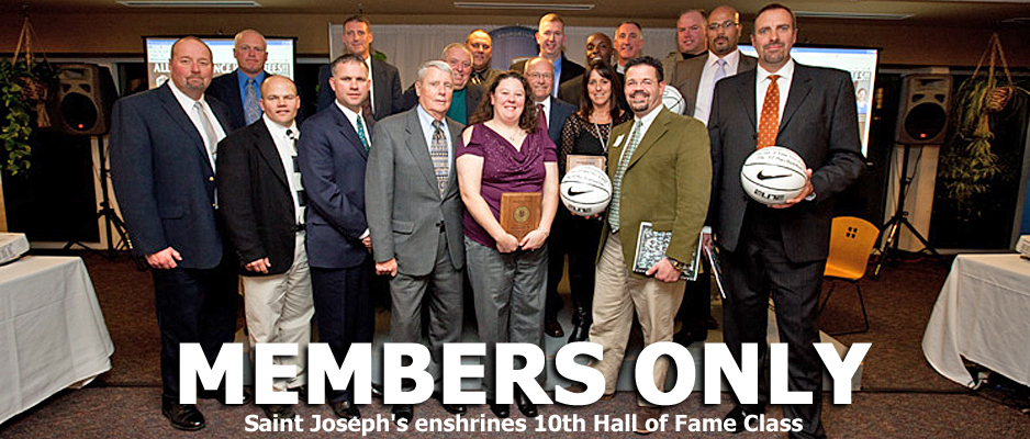 Saint Joseph's Enshrines 10th Hall of Fame Class