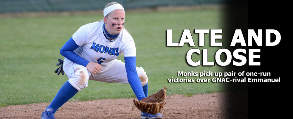 Monks Take Two from Saints, 3-2 & 2-1