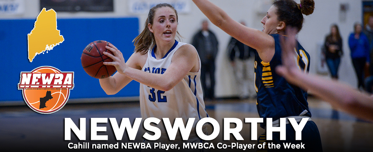 Cahill Named NEWBA Player, MWBCA Co-Player of the Week
