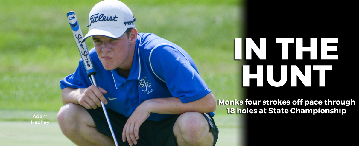 Saint Joseph's in Second Place After 18 Holes at State Championship