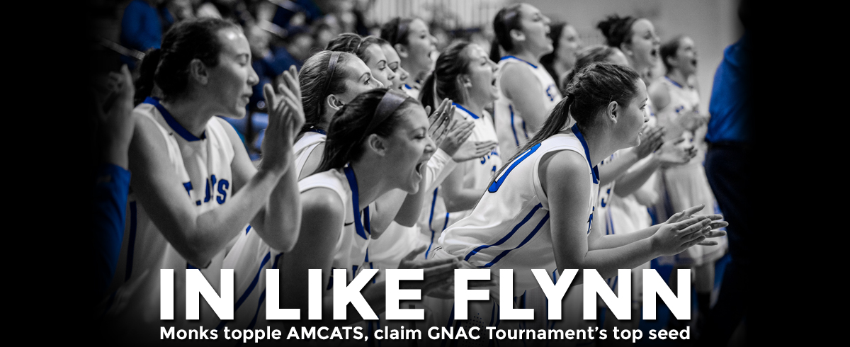 Monks Handle AMCATS, Earn Top Seed in GNAC Tourney
