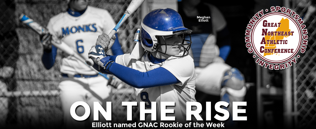 Elliott Chosen as GNAC Softball Rookie of the Week