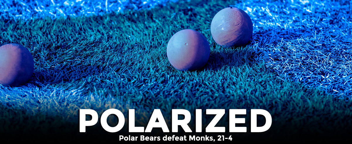 Polar Bears Sack Monks, 21-4