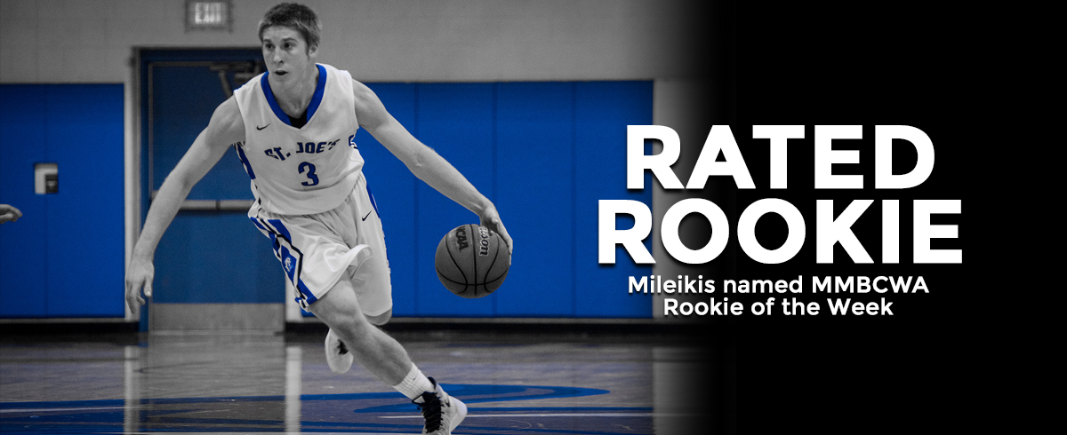 Mileikis Selected as MMBCWA Rookie of the Week