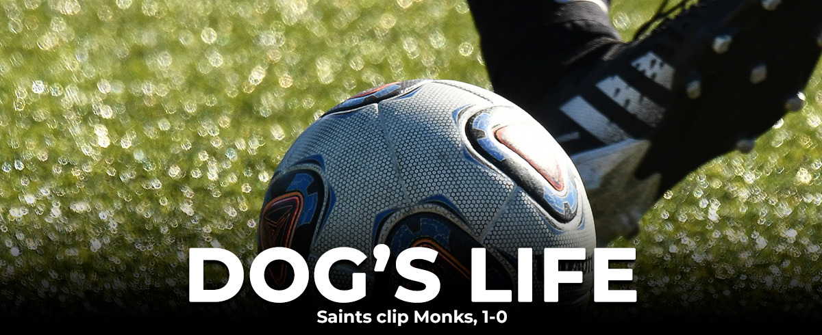 Saints Clip Monks, 1-0