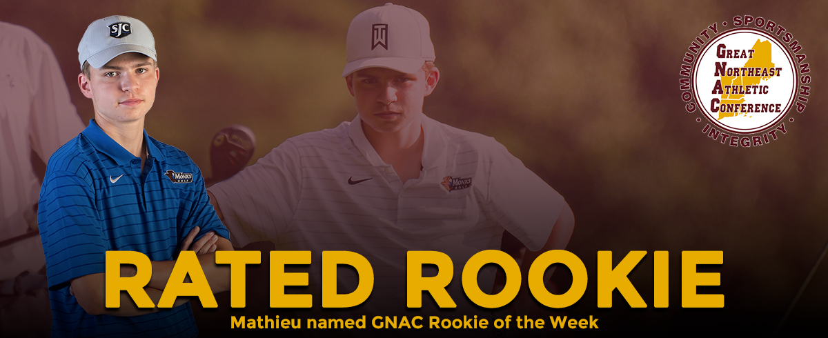 Mathieu Earns GNAC Rookie of the Week Honors