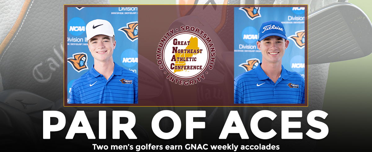 Two Men's Golfers Receive GNAC Weekly Accolades