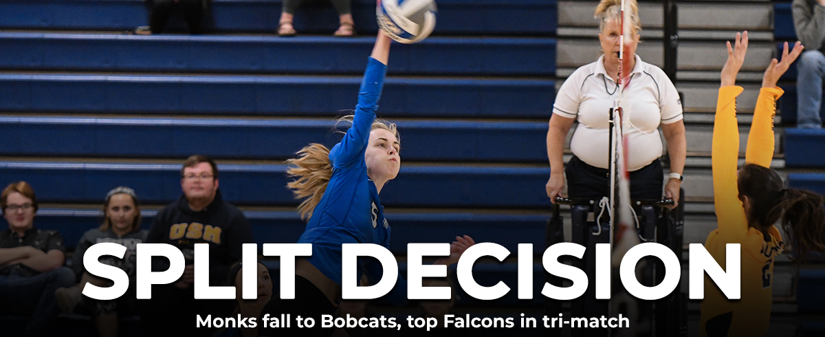 Monks Fall to Bobcats, Top Falcons in Tri-Match
