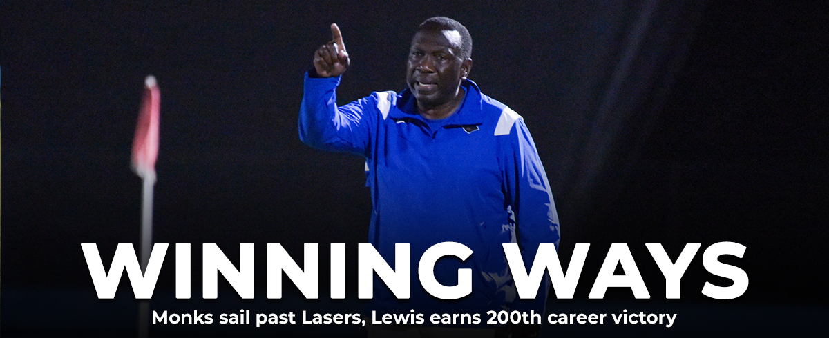 Monks Sail Past Lasers, Lewis Earns 200th Career Victory