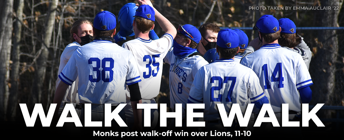 Monks Walk Off with Win Over Lions, 11-10