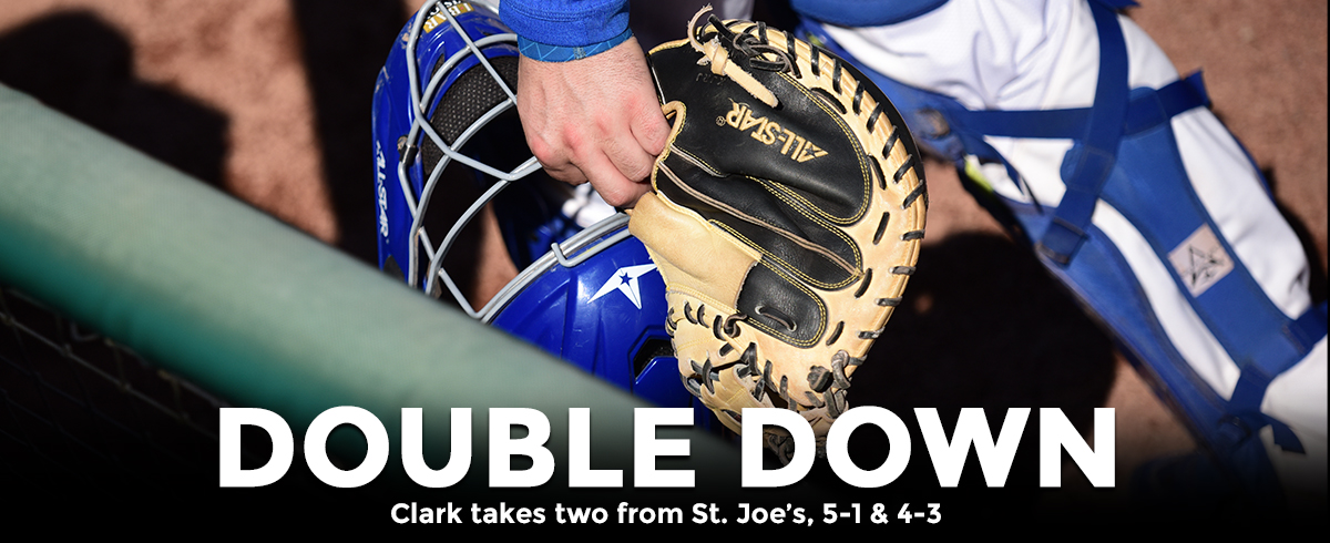 Clark Takes Two from Saint Joseph’s, 5-1 & 4-3