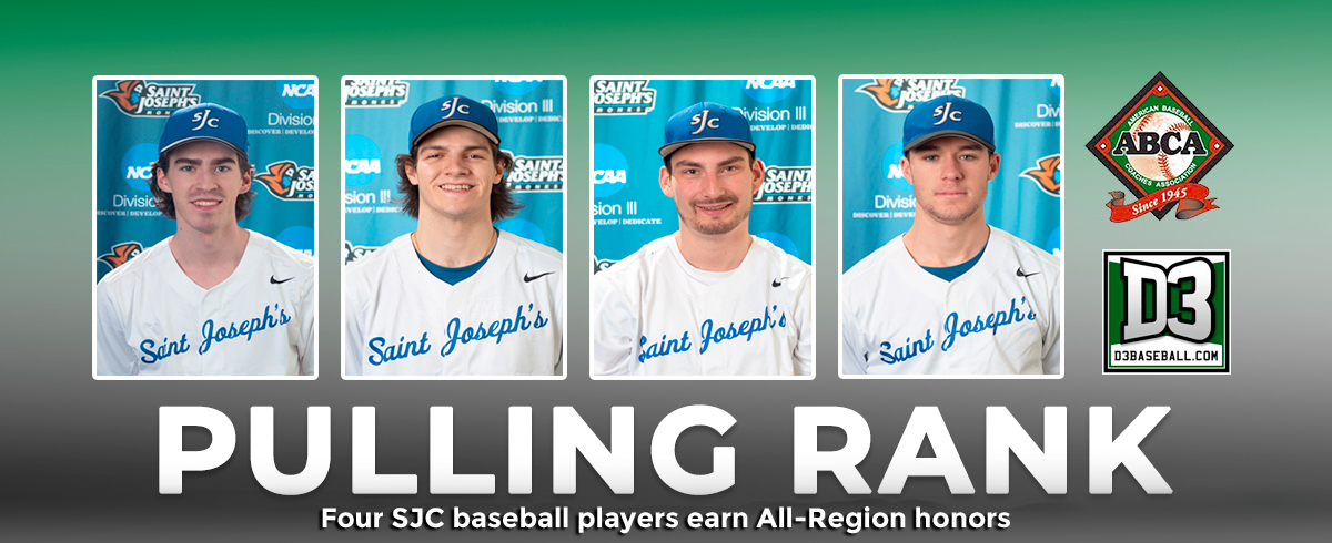 Four SJC Baseball Players Earn All-Region Honors