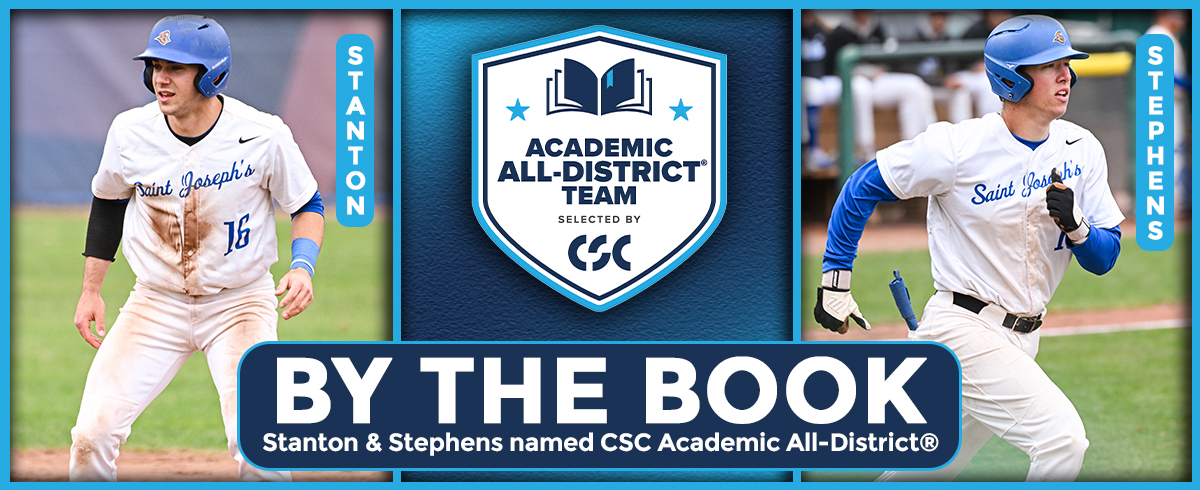 Stanton & Stephens Listed on CSC Academic All-District® Baseball Teams
