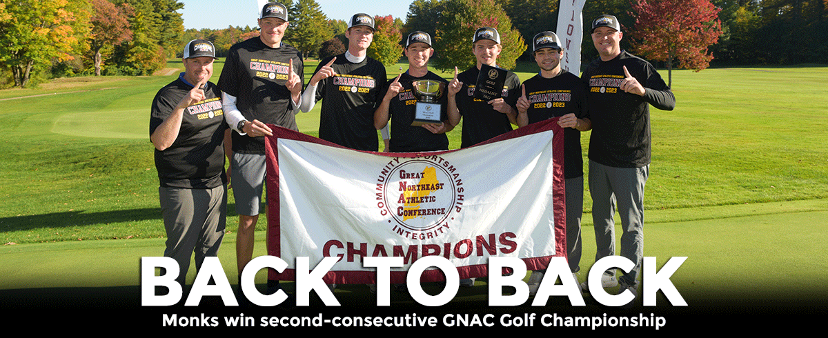 Monks Win Second-Consecutive GNAC Golf Championship
