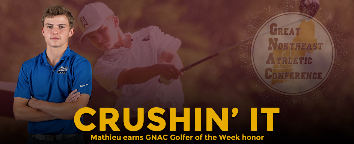 Mathieu Earns GNAC Golfer of the Week Honor