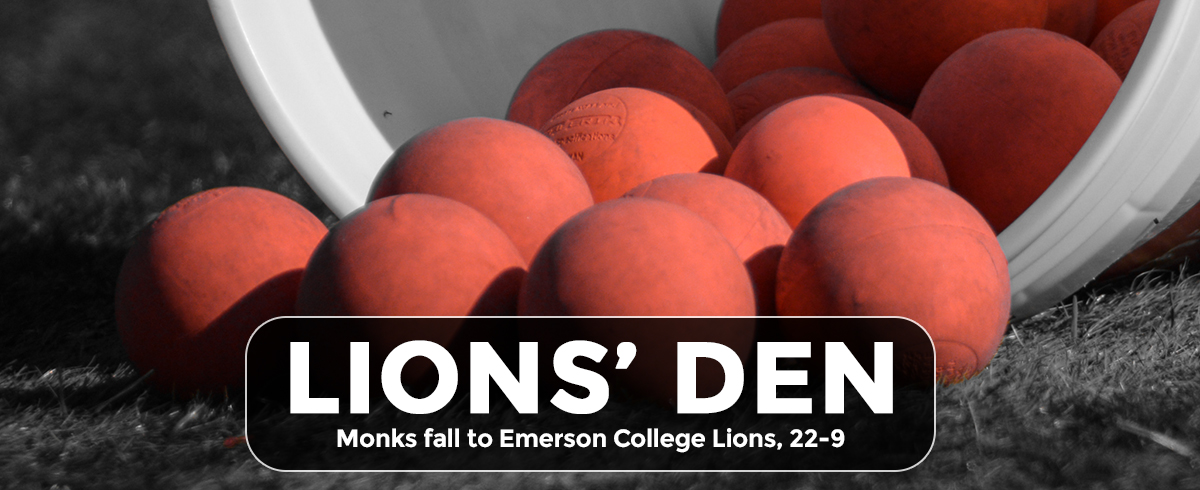 Monks Unable to Tame Lions, Fall 22-9