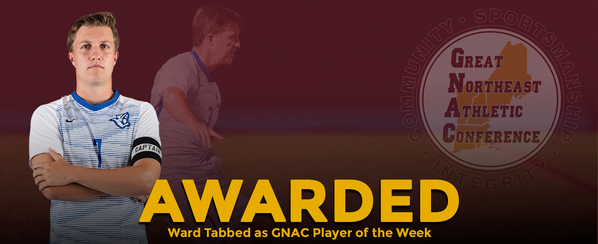 Ward Tabbed as GNAC Player of the Week