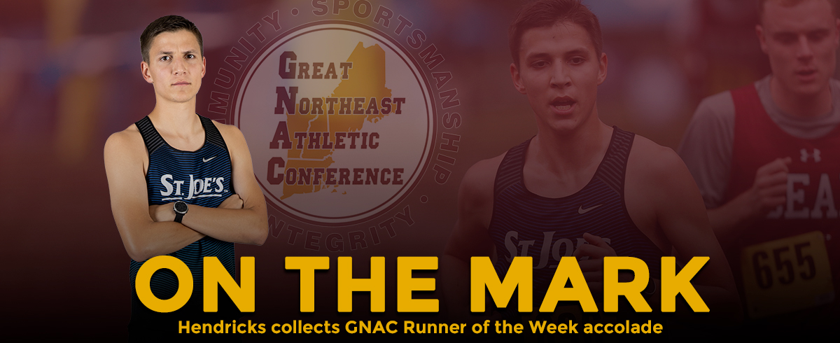 Hendricks Collects GNAC Runner of the Week Accolade