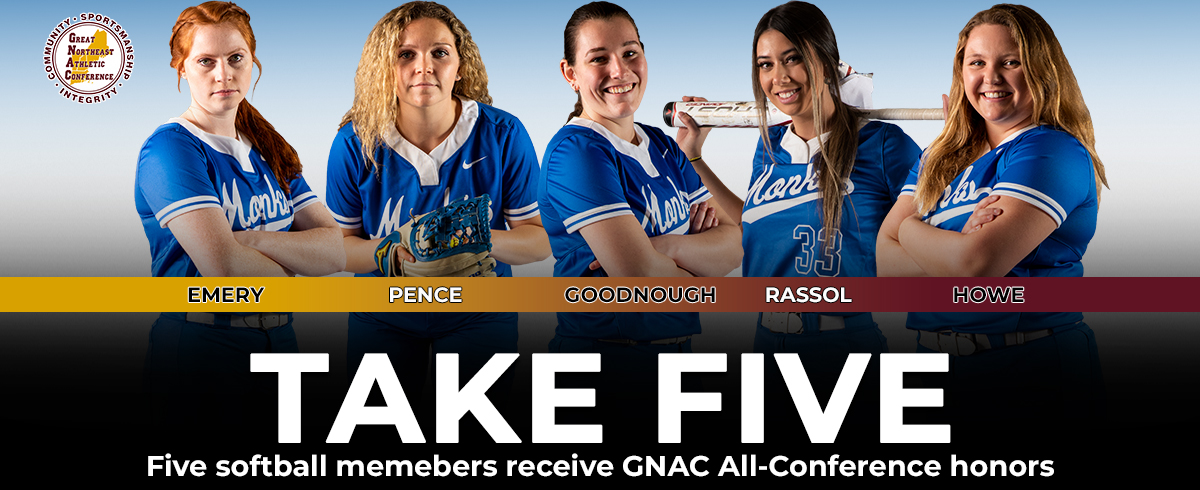 Five Softball Players Earn GNAC All-Conference Honors