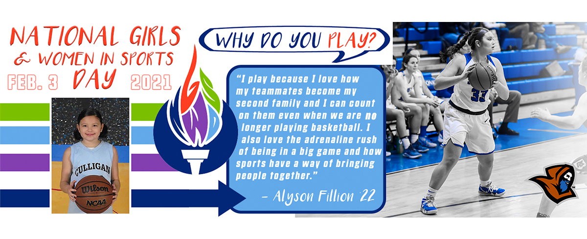 National Girls & Women in Sports Day - Alyson Fillion