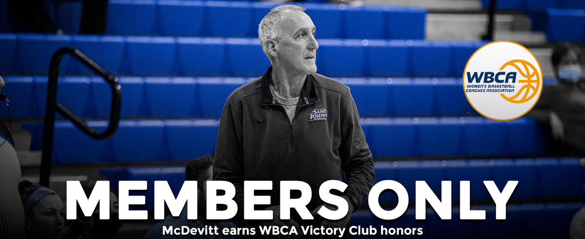 McDevitt Earns WBCA Victory Club Honors