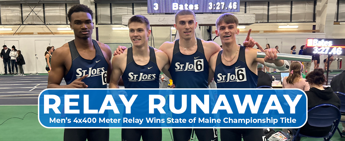 Men's 4x400 Meter Relay Wins Maine State Championship Title