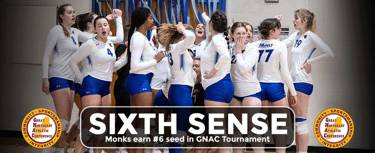 Monks Secure #6 Seed in GNAC Tournament