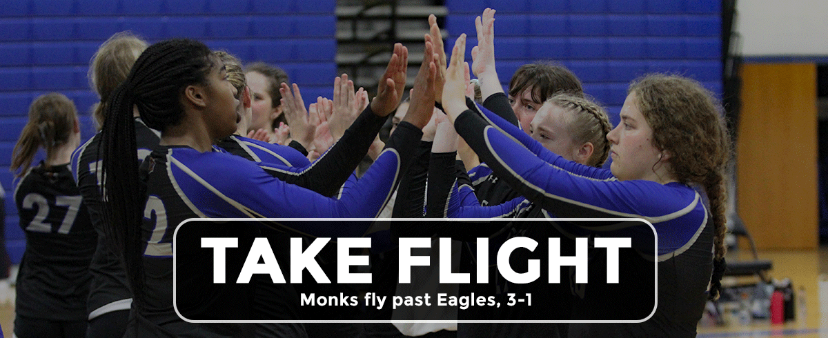 Monks Fly Past Eagles, 3-1