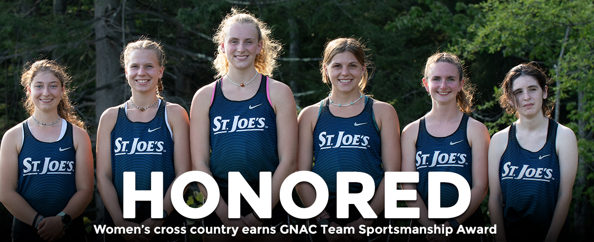 Women's Cross Country Earns Conference Sportsmanship Award